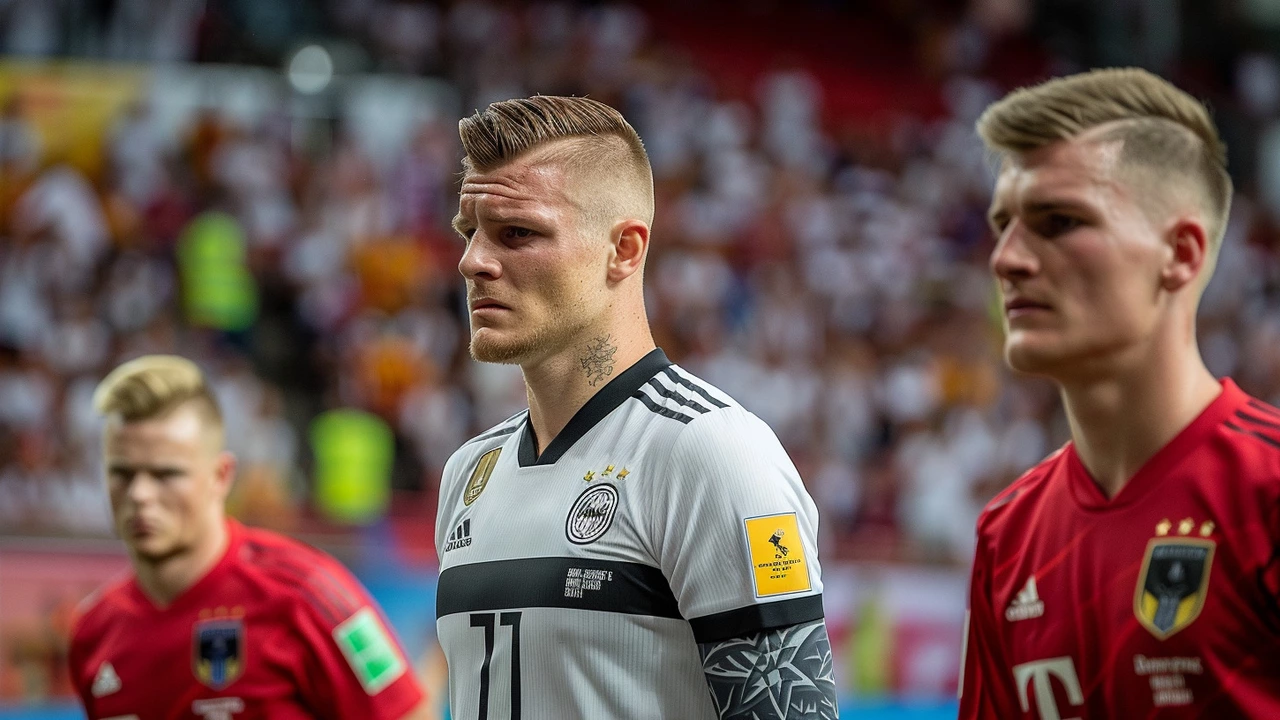Испания против Германии: Вирджил ван Дейк сравнивает счет во втором тайме, делая матч напряженным до последней минуты